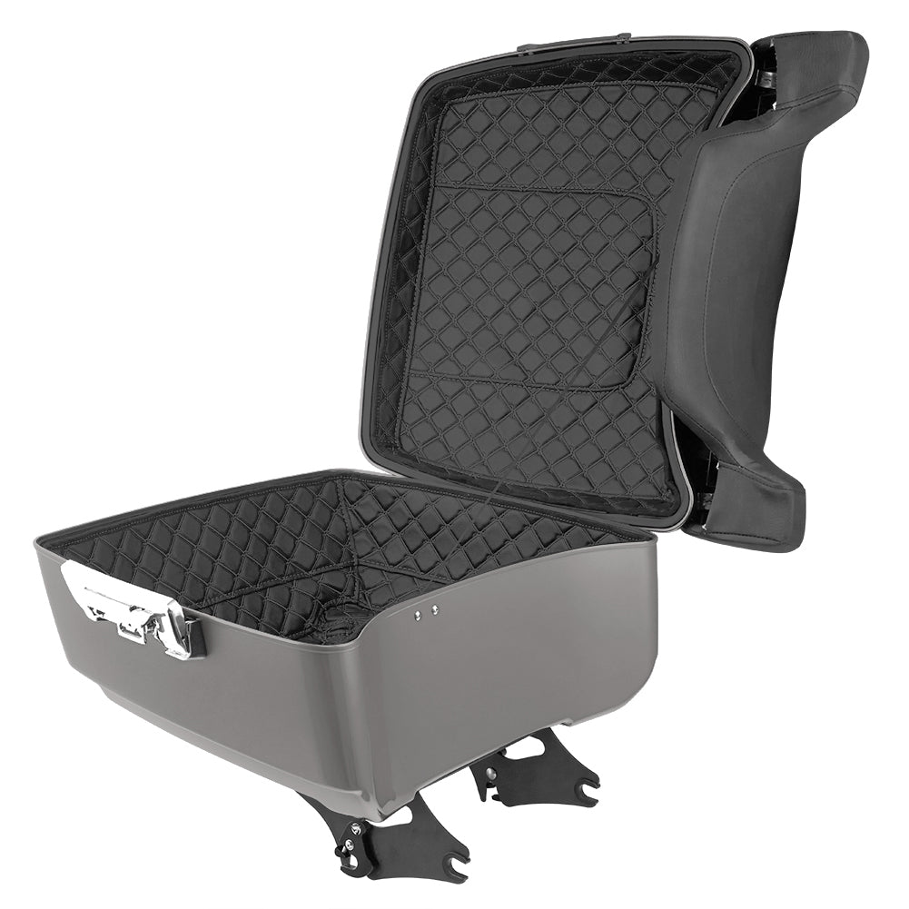 Mats-Csrewy Color-Matched Detachable King Tour Pack Kit with Liner For '93–'26 Harley Touring