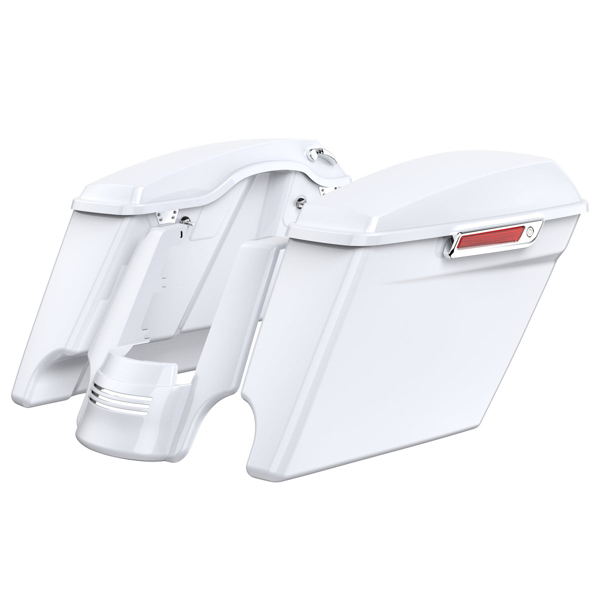 Mats-CsrewyStretched Saddlebag Bottoms with Lids & Rear Fender Extension - Fit for Harley Touring (2014+)Stretched Saddlebag Bottoms with Lids & Rear Fender Extension - Fit for Harley Touring (2014+)
