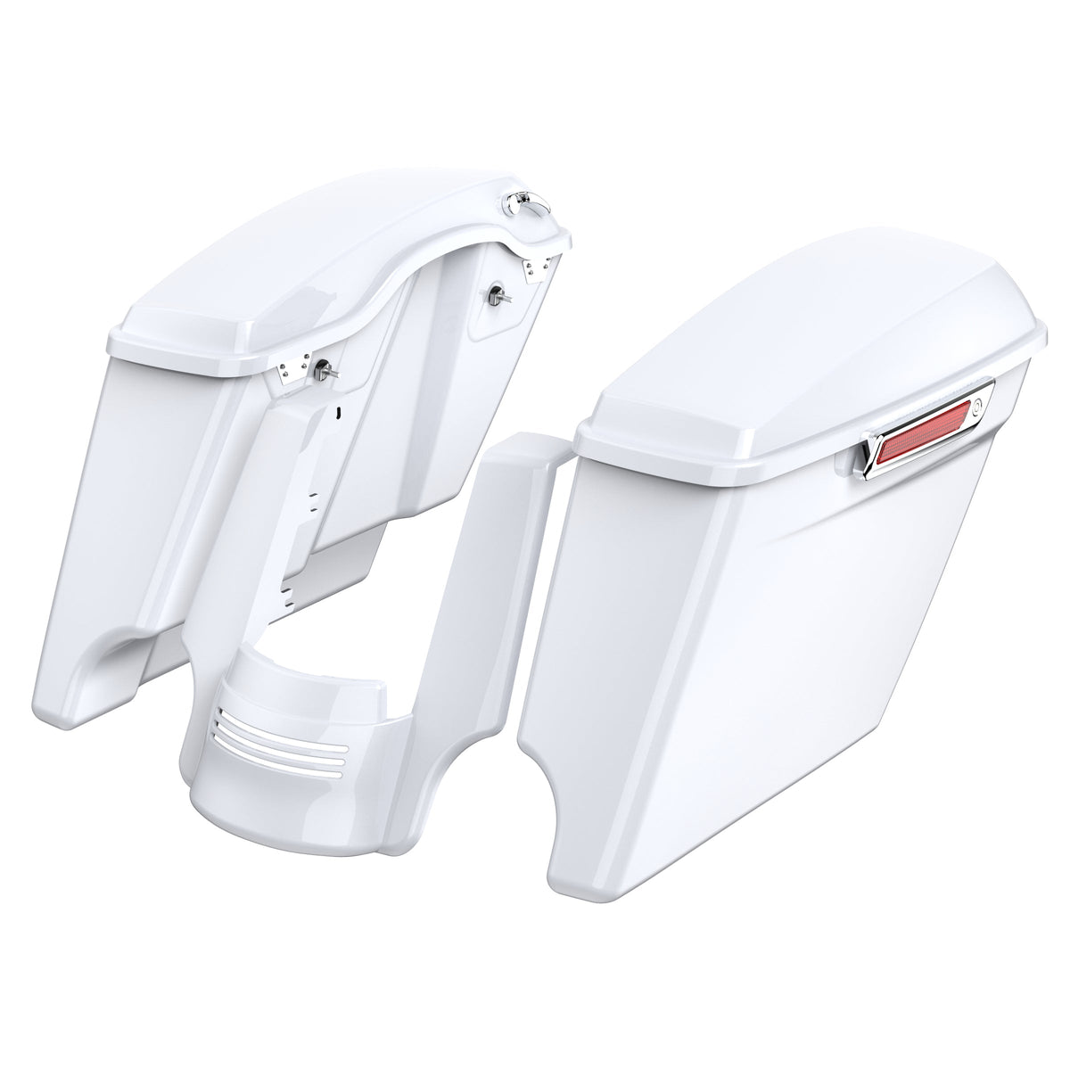 Mats-CsrewyStretched Saddlebag Bottoms with Lids & Rear Fender Extension - Fit for Harley Touring (2014+)Stretched Saddlebag Bottoms with Lids & Rear Fender Extension - Fit for Harley Touring (2014+)