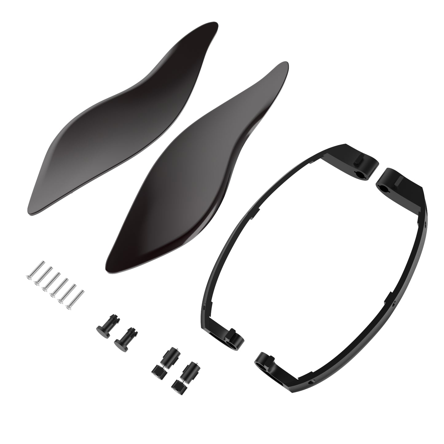 ADJUSTABLE FAIRING AIR DEFLECTORS FOR 2014-2023 BATWING