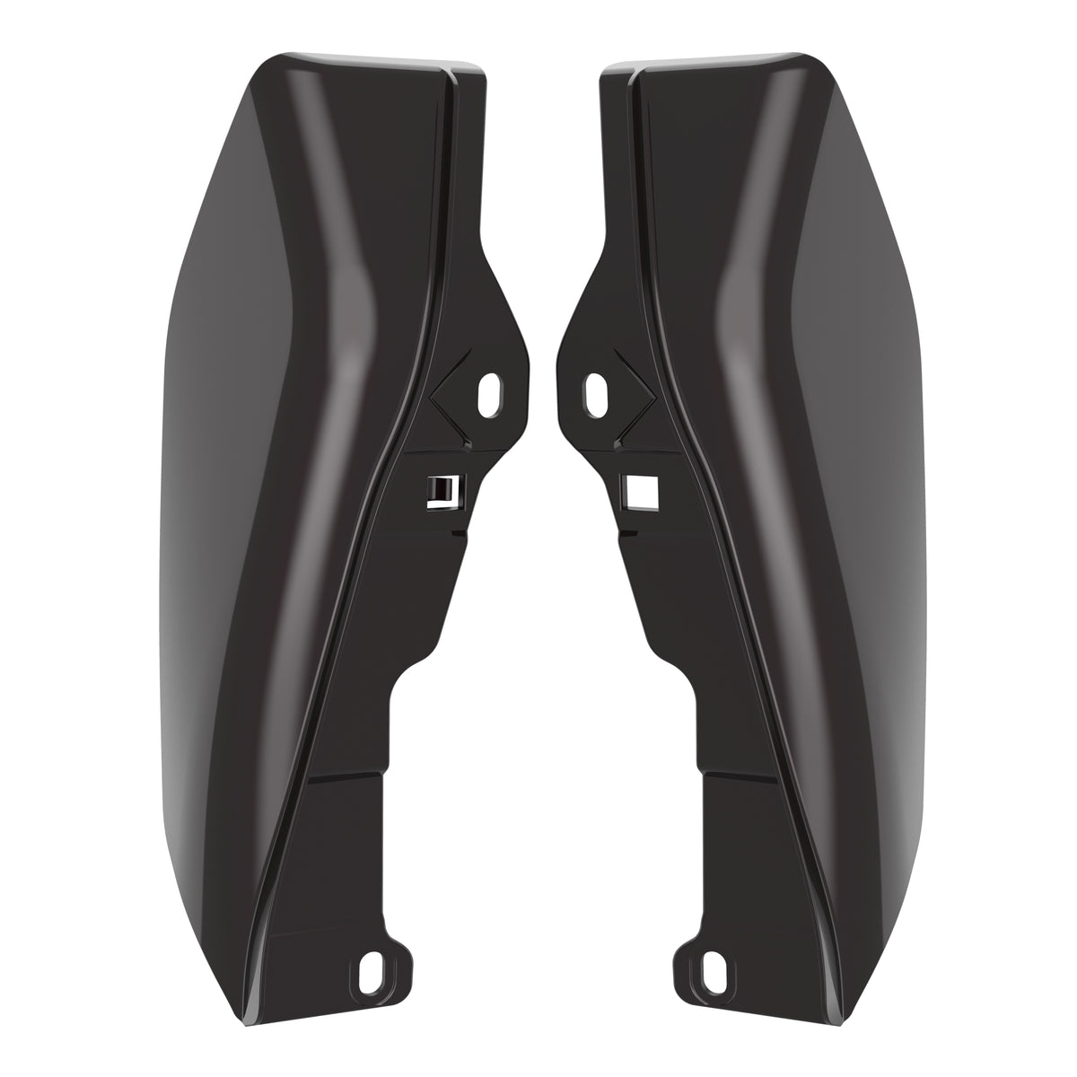 Mats-Csrewy Mid Frame Air Deflectors & Heat Shield for Harley Touring 09-25