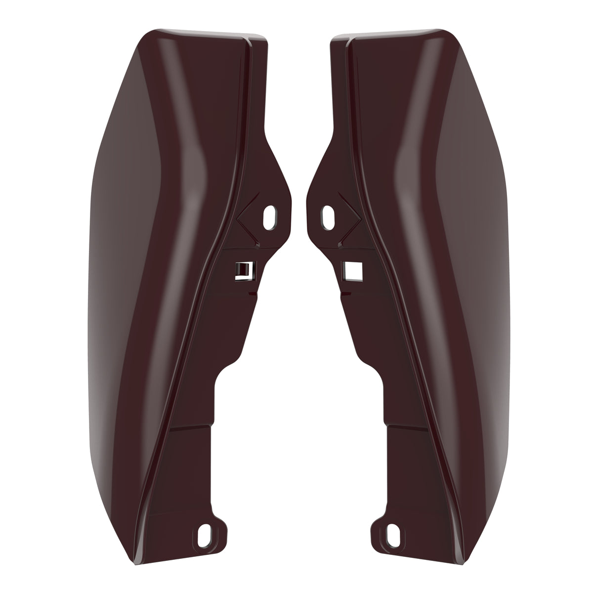 Mats-Csrewy Mid Frame Air Deflectors & Heat Shield for Harley Touring 09-25