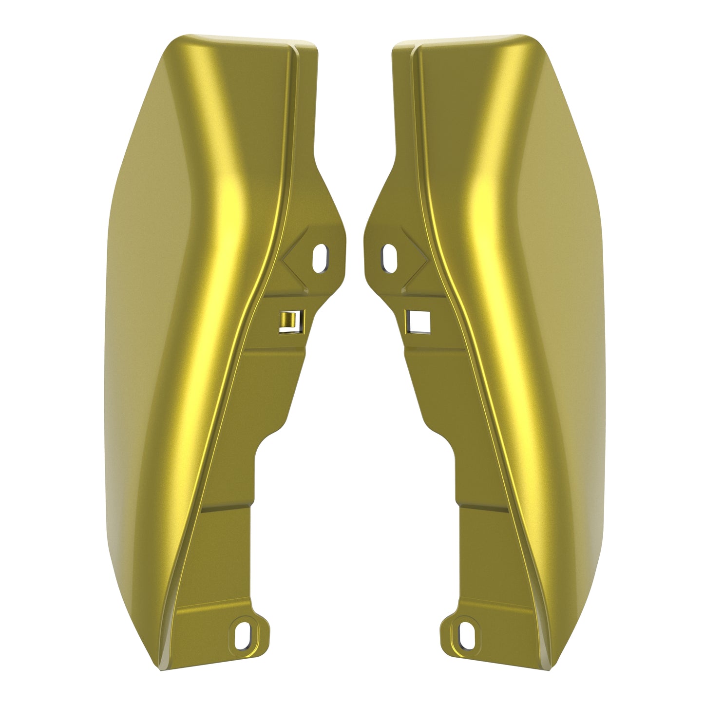 Mid Frame Air Deflectors & Heat Shield for 2009-2025 Harley Touring Models