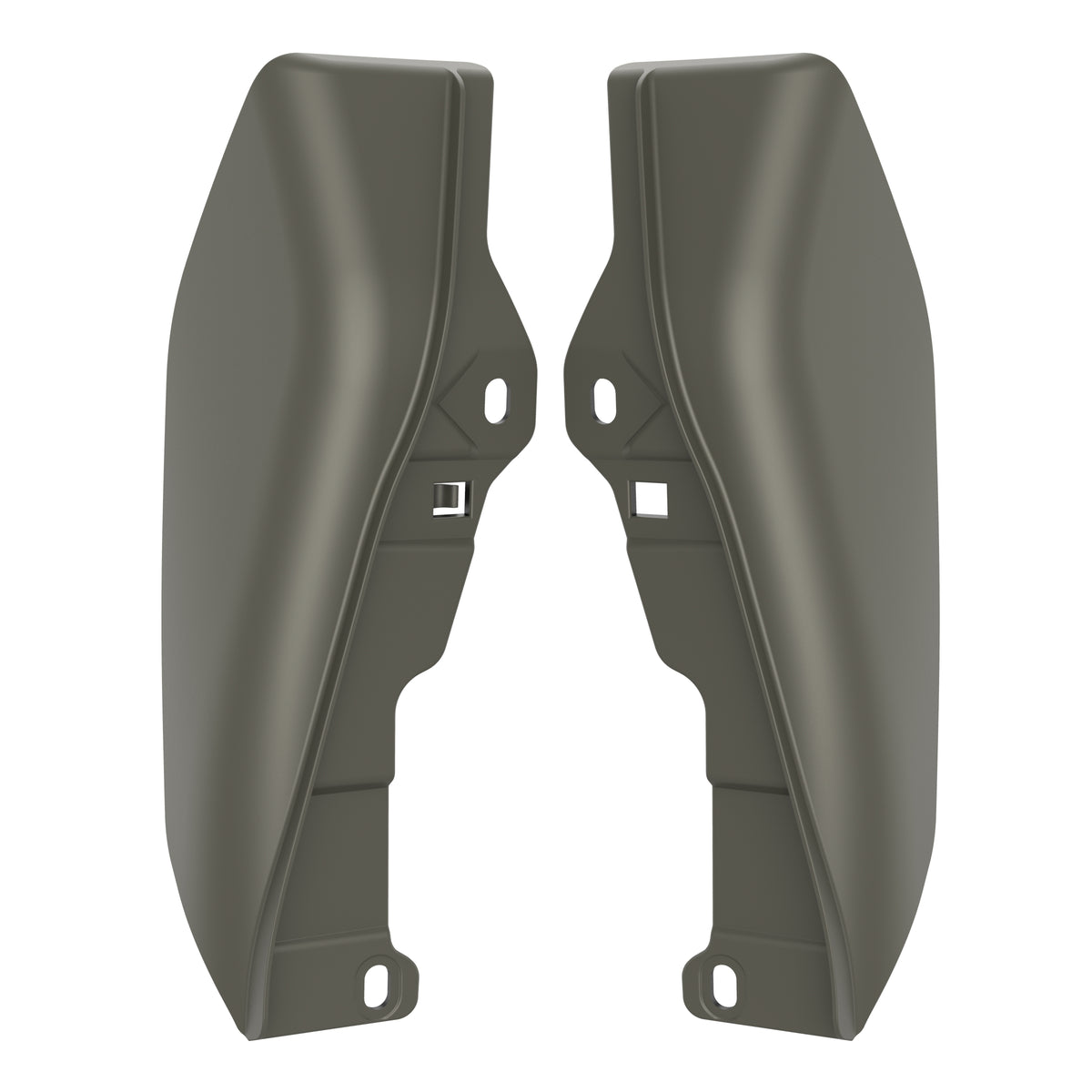 Mats-Csrewy Mid Frame Air Deflectors & Heat Shield for Harley Touring 09-25