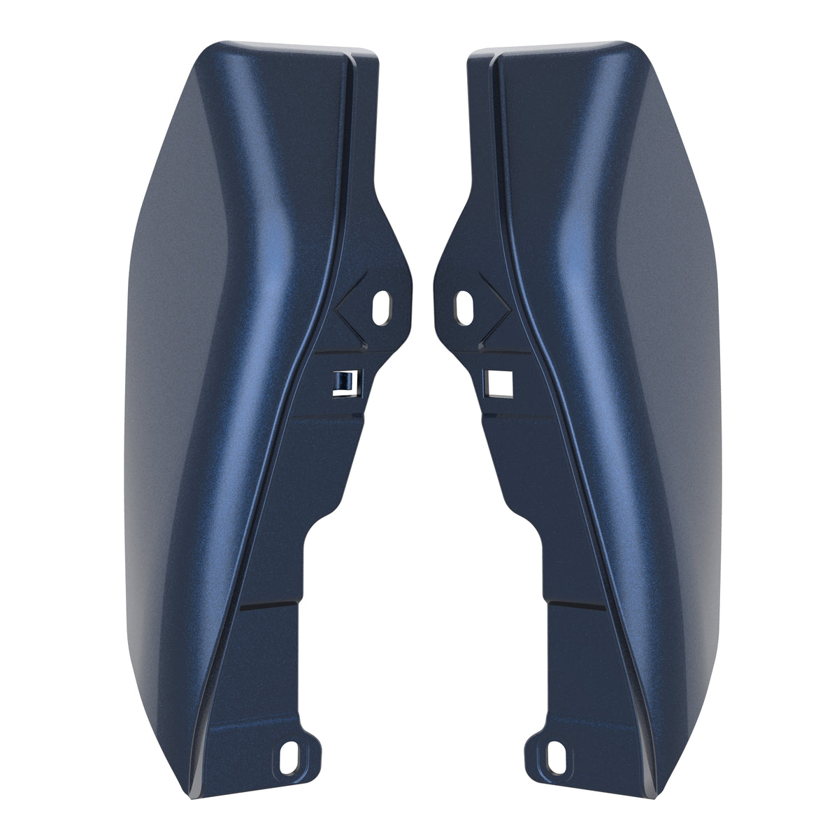 Mats-Csrewy Mid Frame Air Deflectors & Heat Shield for Harley Touring 09-25