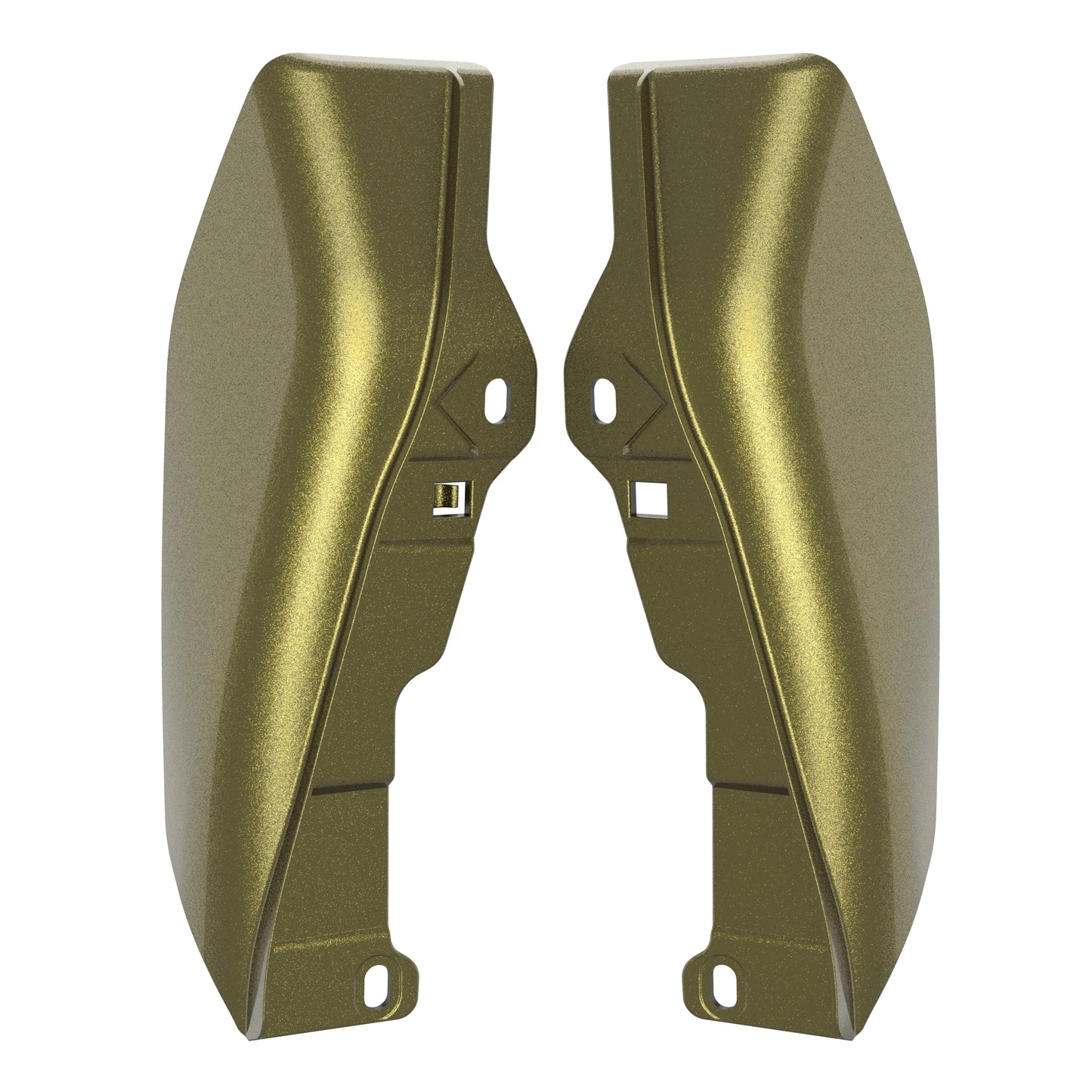 Mid Frame Air Deflectors & Heat Shield for 2009-2025 Harley Touring Models