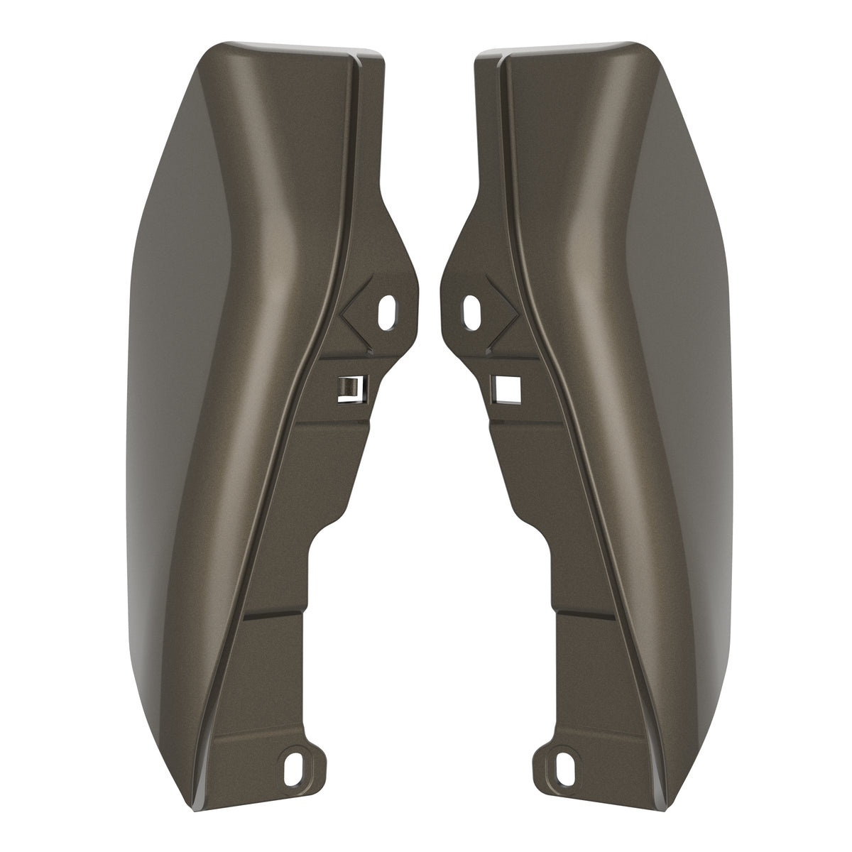Mats-Csrewy Mid Frame Air Deflectors & Heat Shield for Harley Touring 09-25
