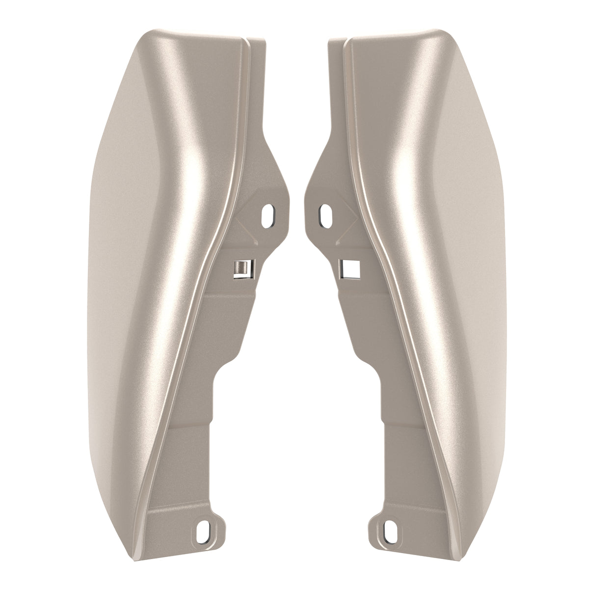 Mats-Csrewy Mid Frame Air Deflectors & Heat Shield for Harley Touring 09-25