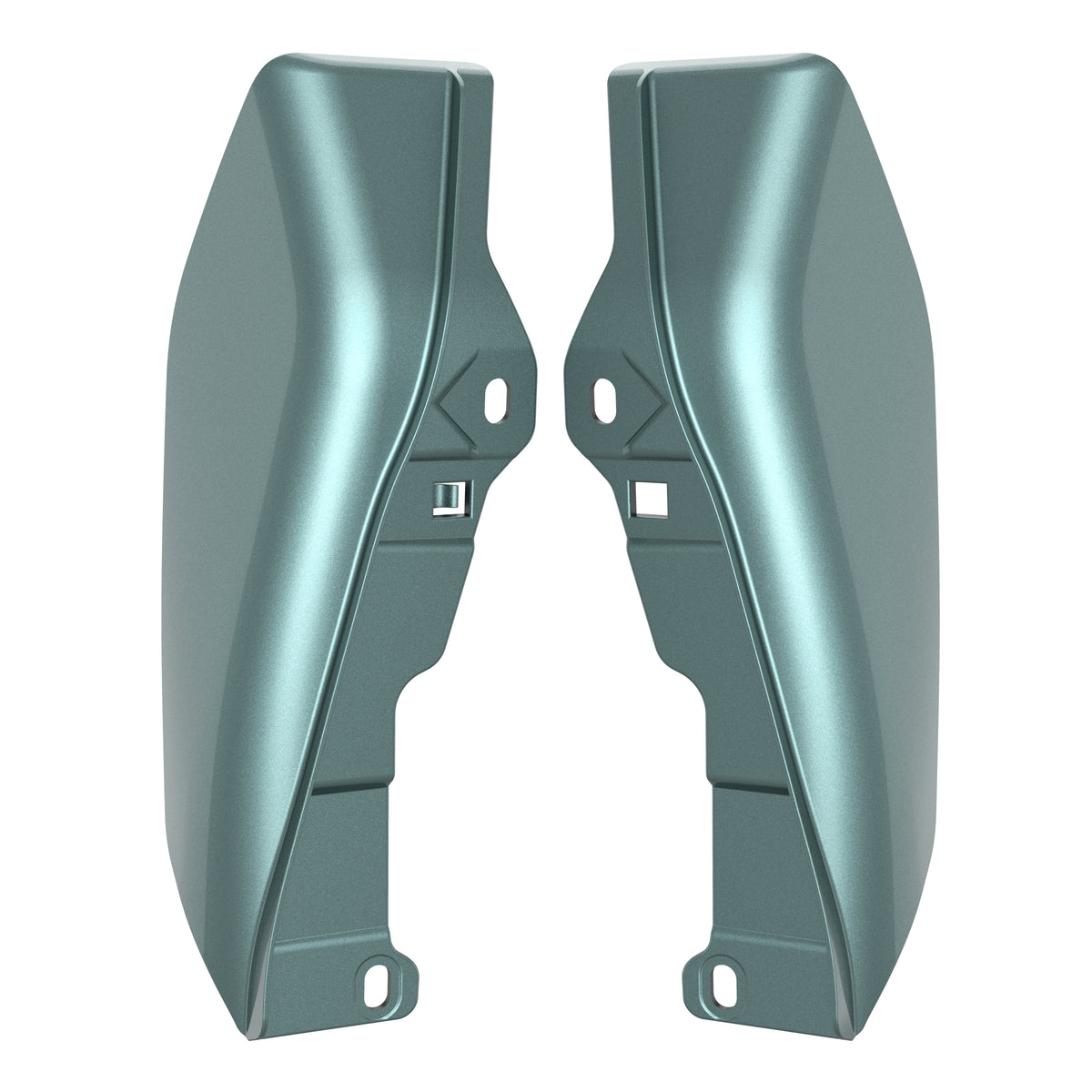Mats-Csrewy Mid Frame Air Deflectors & Heat Shield for Harley Touring 09-25