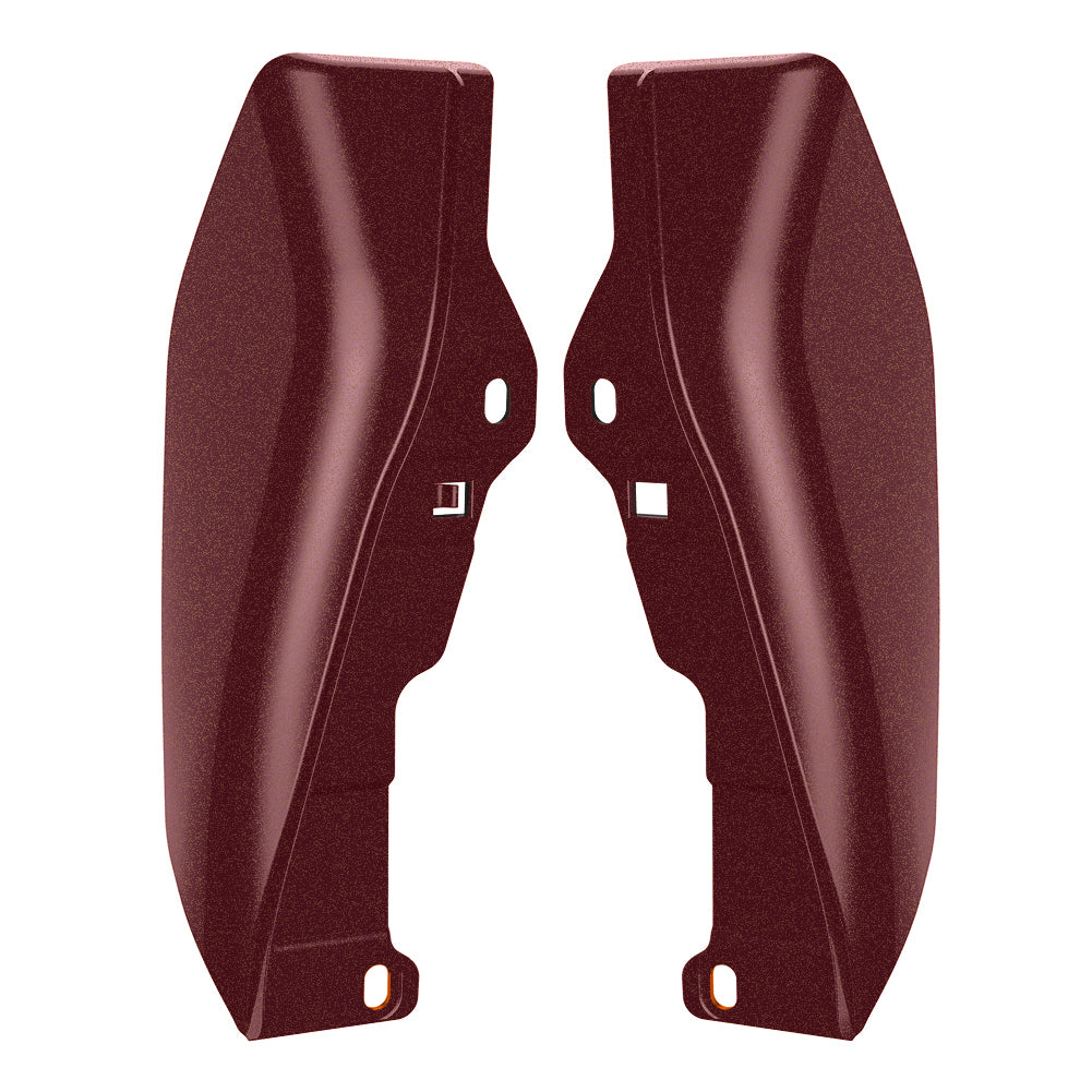 Color Matched Mid Frame Air Deflectors & Heat Shield for 2009-2025 Harley Touring Models
