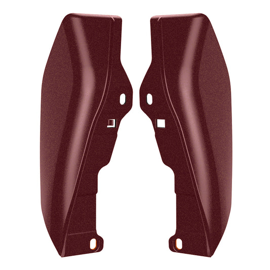 Color Matched Mid Frame Air Deflectors & Heat Shield for 2009-2025 Harley Touring Models