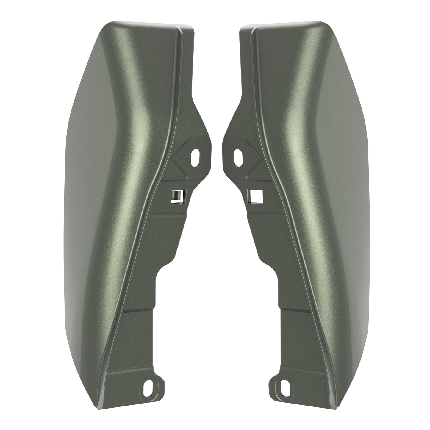 Mid Frame Air Deflectors & Heat Shield for 2009-2025 Harley Touring Models
